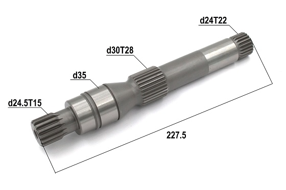 Ведущий вал T15 L227.5