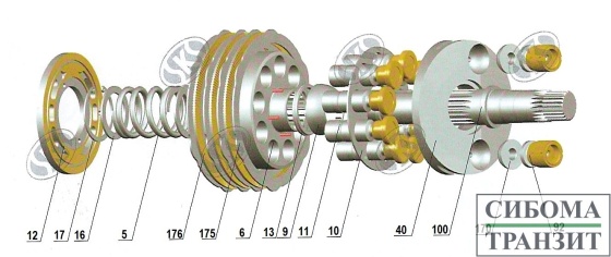 TM70VC TRAVEL MOTOR