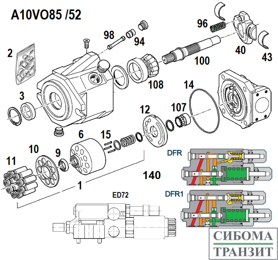 A10VO85 /52