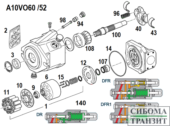 A10VO60 /52