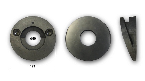 Поворотная плита 171 (круглая)