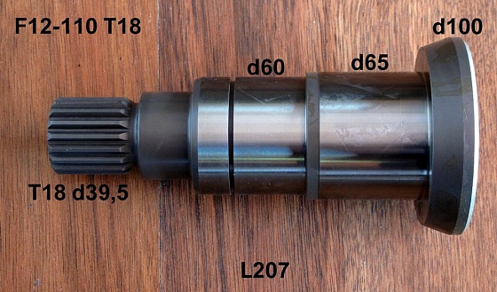 Ведущий вал K T18d39.5 L207