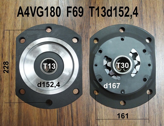 Шестерённый насос F69 T13d152,4