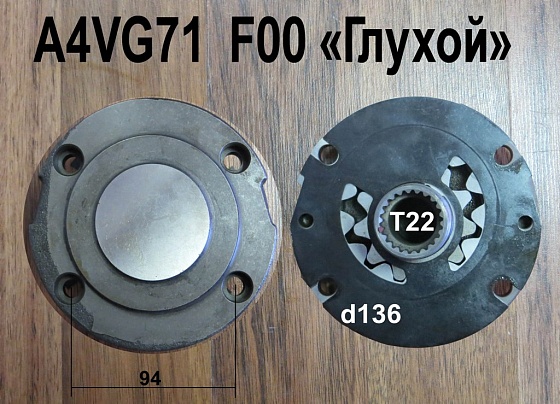 Шестерённый насос F00 глух.