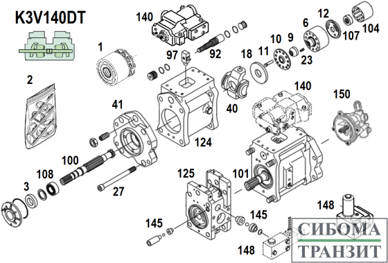 K3V140DT