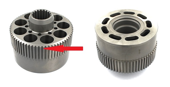 Блок цилиндров 164.5x132 (шлицы L42, под поршень d33.5)