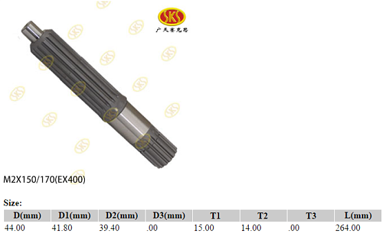 Ведущий вал L264 T14d39.4