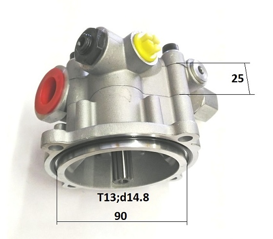 Шестерённый насос T13 (вал шлицевой)