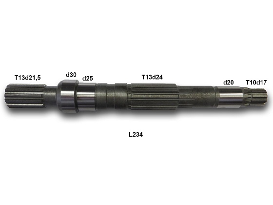 Ведущий вал T13d21.5 L234 T10d17