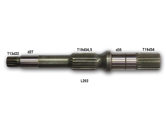 Ведущий вал T13d22 L292